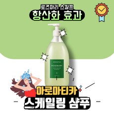 [본사정품] 대용량 아로마티카 AROMATICA 로즈마리 스칼프 SCALP 스케일링 샴푸 정수리냄새 대용량샴푸 향기좋은샴푸 스칼프샴푸 정수리냄새샴푸 향좋은샴푸