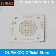 호환 고출력 Tyanshine LED 램프 TX5260CEW3PNB12A TX5260RGB200W36V 루미누 칩 무대 스팟 고보 빔 이동 전조등, [01] TX5260CEW9PNB10A, [01] 1 piece, 1개
