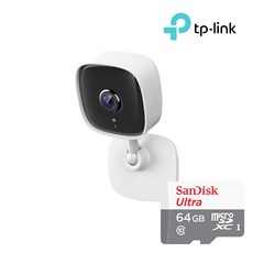 TP-LINK TAPO C110 3MP 실내 가정 미니 홈 무선CCTV IP카메라, TAPO C110+SD CARD 64GB