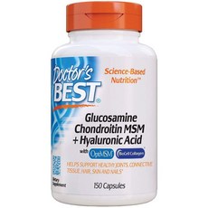 Doctor's Best Hyaluronic Acid 히알루론산 150정, 1팩