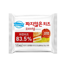 동원 짜지않은 치즈 오리지널 252g (14매입)x4개, 4개