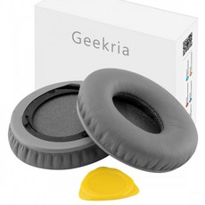 Geekria QuickFit Protein Leather Ear Pads for by Dr. Dre Solo HD On-Ear Headphon, 단일상품