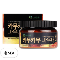 오가닉가든 카무카무 파우더, 100g, 5개