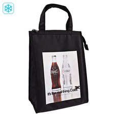 Lo3베드샵_®릴팡 코카콜라 보온보냉백 L 코크블랙 보냉보온가방 쿨러가방 보냉가방 보온가방 보냉백+gda10찜, 좋아요㉾, 좋아요㉾
