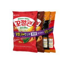 롯데제과 꼬깔콘 2종 2팩+치토스 2종 2팩 (40g 4팩)