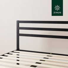 지누스 지누스 1500H 침대 프레임 블랙 (슈퍼싱글/퀸/킹)