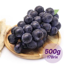 당찬 [당찬] 당도선별 국산포도 거봉 500g 중 1송이 (유명산지), 1개