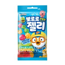팔도 [향기좋은날] 뽀로로 과일맛 젤리 53g무배 사탕/푸딩/젤리>>유아젤리, 53g, 3개
