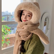 뽀글이방울모자