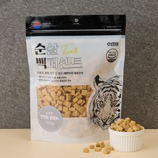 호랑이 순백 100% 동결건조 트릿, 1개, 150g, 연어
