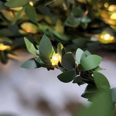 인조넝쿨 LED 덩굴 녹색잎파리 10m