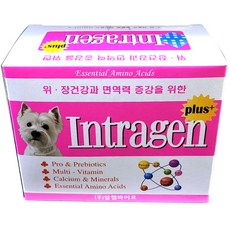 인트라젠 플러스 반려동물 영양제, 30회분, 장건강/유산균, 2개