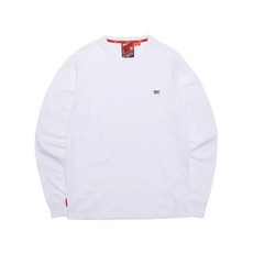 슈퍼드라이 컬렉티브 롱슬리브 티셔츠 화이트_
