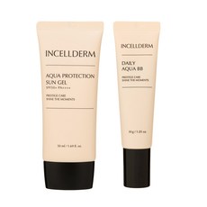 인셀덤 데일리 아쿠아 BB 크림 30g+선젤 50ml/선크림 비비 화장품