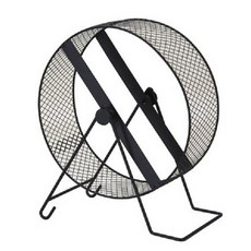산코 고습도치 골든햄스터 메탈 쳇바퀴 25cm, 1개