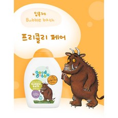 굿버블 영국 헤어&바디워시 올인원 달콤한 배향 250ml 영유아가능 저자극 비건인증 친환경 자연유래 수분유지 그루팔로 프리클리 페어, 1개