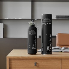 세이프티랩 블랙 미니멀 분말 소화기 1KG, 1개
