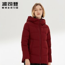 숏패딩 여성용 짧은타입 2019겨울 신상품 후드패딩 보온 두툼한 외투 B90141016