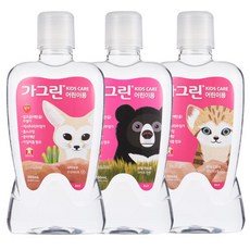 동아제약 어린이 가그린 딸기맛 380ml X 3개