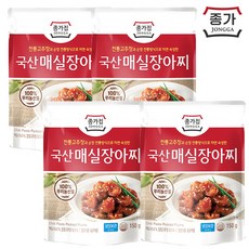 종가집 매실 장아찌150g 4개, 150g