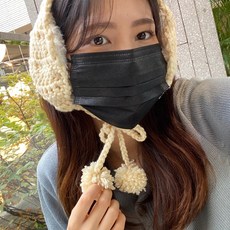 손뜨개귀도리
