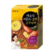 담터 캐슈넛 아몬드 호박 고구마차 40T, 18g, 40개입, 1박스