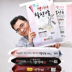 찰진쌀 미호 백진주 선택1 10kg 맛있는쌀 햇쌀가게 20년 햅쌀 경기도 화성미 직판, 찰진쌀 10kg