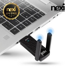 [NEXI] 넥시 NX-AX1800 (무선랜카드/USB3.0/1800Mbps) [NX1318], 1개