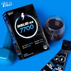비타솔 L-아르기닌 7000mg 타우린 아르니틴 프로 20ml 15포 운동 부스터, 1박스, 15회분