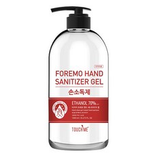 터치미 포레모 대용량 손소독제 손세정제 세니타이저, 1개, 1000ml