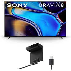 소니 77인치 올레드 4K 울트라 HD TV BRAVIA 8 스마트 구글 TV에 돌비 비전 HDR 및 플레이스테이션® 5 전용 기능 포함 K 77XR80 2024년형 CAM C