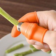 야채 엄지 RD 손가락 채소 칼 수확 따기 작물, 1개