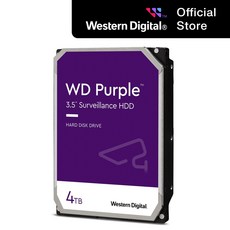 [WD대리점] WD Purple 4TB WD43PURZ 3.5 SATA CCTV HDD 정품 하드디스크