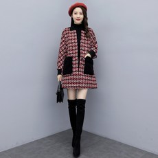 럭키슈에뜨체크코트