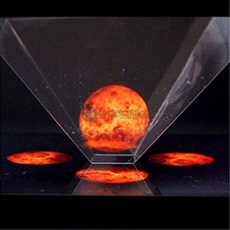 3D 홀로그램필름(대)(태블릿PC용)(10개) 초등학교 과학 실험 DIY 키트 엄마표 과학놀이