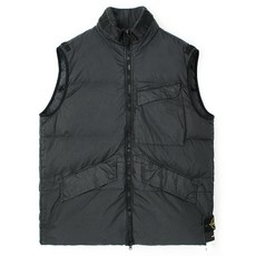 스톤아일랜드크링클랩스패딩조끼