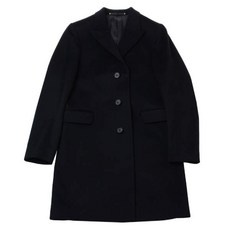 [현대백화점]폴스미스 2020FW 블랙 컬러 캐시미어 모직 코트 5710307105000