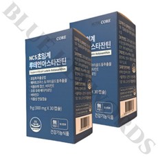 뉴트리코어 NCS 초임계 루테인 아스타잔틴 300mg x 30캡슐 x 2박스 2개월분, 2개, 30개