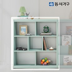 동서가구 네오 크레용 낮은 책장 1000 NEO1144, 민트