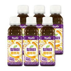 [테일러팜스] [ 공식] 푸룬 딥워터콤부차 180ml x 6병, 6개