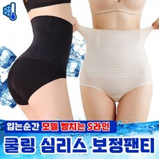 쿨링 여성 심리스팬티 몸매 보정속옷 레깅스 여름 여자 - 쿨링거들