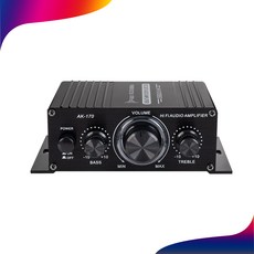 Coms Hi-Fi 오디오 앰프 RMS Power(20W x2) 12V-2A 아답터 포함 컴스마트 BB737