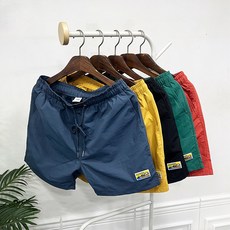 여름 밴딩 켈리포니아 패치 비치 반바지 M-3XL