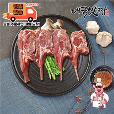 [대국맛짱] 캠핑고기 청정지역 냉동 램 양뼈숄더랙 양갈비+즈란 허브솔트, 1개, 1kg