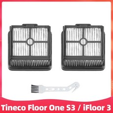 호환 Tineco-iFloor One S Tineco iFloor 무선 습식 건식 진공 청소기 롤러 브러시 교체용 예비 부품 Hepa 필터, 1. 2 Pcs, 1개