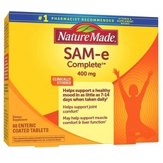 네이처 메이드 SAM-e Complete 샘 e 컴플리트 400mg 60정, 1개