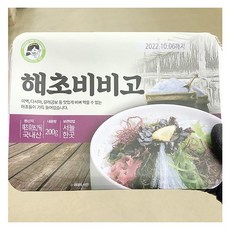 해초비비고, 종이박스포장, 200g, 3개