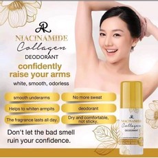 Niacinamide Collagen Deodorant Roll On 나이아신아마이드 콜라겐 데오도란트 롤온, 1개, 75ml