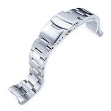MiLTAT MiLTAT 20mm Watch Band for Seiko SKX013 Super-O 316 L Stainles