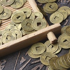 100 pcs 동전 행운 재산 부 풍수 중국 동양 황제 고대 돈